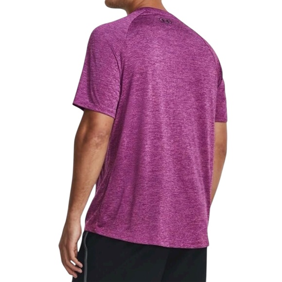 Under Armour Men’s Tech 2.0 Short Sleeve T-Shirt in Purple | Size XXL - Picture 2 of 4